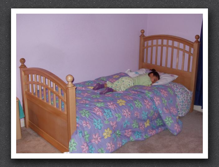 Big-girl bed